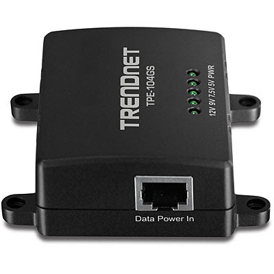 Trendnet TPE-104GS network splitter Power over Ethernet (PoE) Black