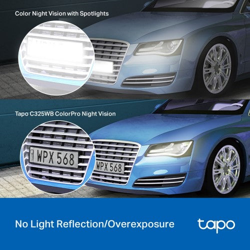 TP-Link Tapo C325WB Bullet IP security camera Indoor & outdoor 2688 x 1520 pixels Wall