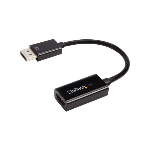 StarTech.com DP2HD4KS video cable adapter 5.91" (0.15 m) DisplayPort HDMI Type A (Standard) Black