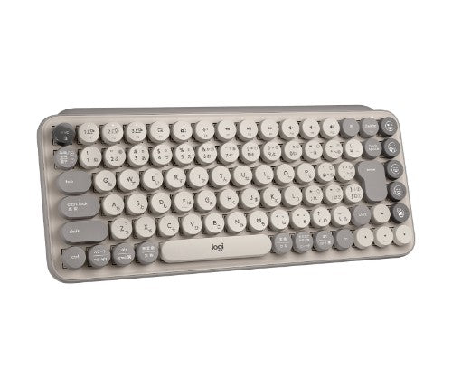 Logitech POP Keys keyboard Universal Bluetooth QWERTY English Gray