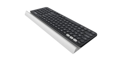 Logitech 920-008149 keyboard Universal RF Wireless + Bluetooth QWERTY English Dark Gray