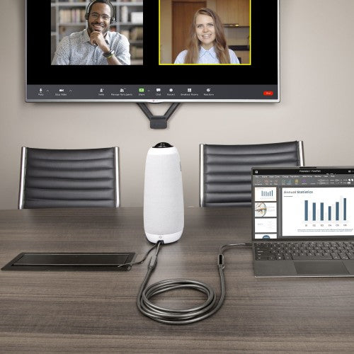 StarTech.com UCC-3M-10G-USB-CABLE USB cable USB 3.2 Gen 2 (3.1 Gen 2) 118.1" (3 m) USB C Black