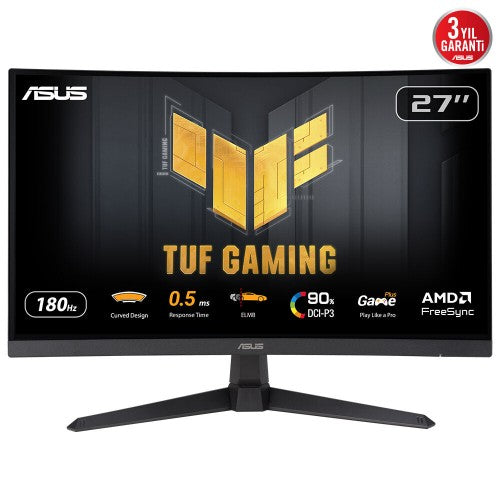 ASUS TUF Gaming VG27WQ3B computer monitor 27" 2560 x 1440 pixels Quad HD LCD Black