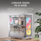 Corsair 3500X RS-R ARGB Midi Tower White