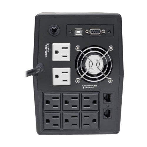 Tripp Lite SMART1500TSU uninterruptible power supply (UPS) Line-Interactive 1.44 kVA 1200 W 8 AC outlet(s)