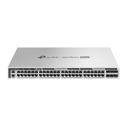 TP-Link S6500-48GP6XF network switch Managed L3 Gigabit Ethernet (10/100/1000) Power over Ethernet (PoE) 1U Gray