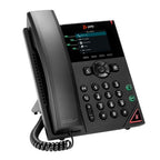 HP Poly VVX 250 4-Line IP Phone and PoE-enabled