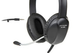 Cyber Acoustics AC-4000 headphones/headset Wired Head-band Black