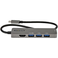 StarTech.com DKT30CHPD3 laptop dock/port replicator USB 3.2 Gen 1 (3.1 Gen 1) Type-C Black, Gray
