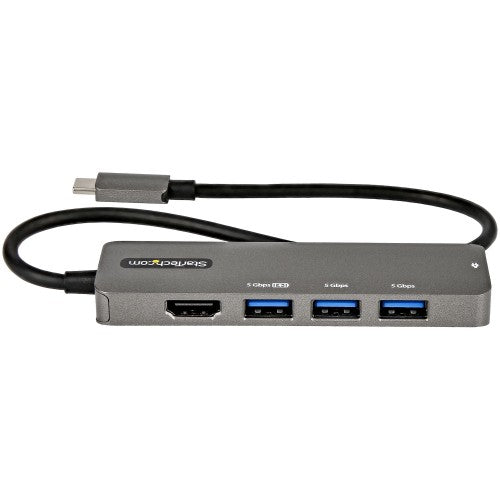 StarTech.com DKT30CHPD3 laptop dock/port replicator USB 3.2 Gen 1 (3.1 Gen 1) Type-C Black, Gray