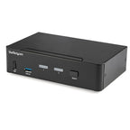 StarTech.com SV231DPU34K KVM switch Black