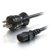 C2G 48000 power cable Black 295.3" (7.5 m) NEMA 5-15P C13 coupler