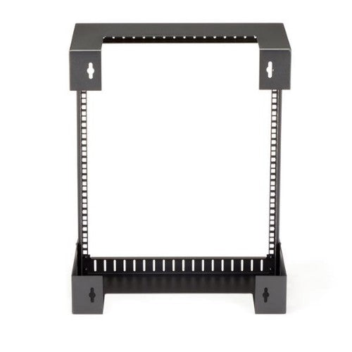 StarTech.com RK12WALLO rack cabinet 12U Wall mounted rack Black