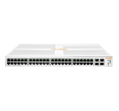 HPE Aruba Networking Instant On 1930 48G Class4 PoE 4SFP/SFP+ 370W Managed L2+ Gigabit Ethernet (10/100/1000) Power over Ethernet (PoE) 1U White