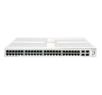 HPE Aruba Networking Instant On 1930 48G Class4 PoE 4SFP/SFP+ 370W Managed L2+ Gigabit Ethernet (10/100/1000) Power over Ethernet (PoE) 1U White