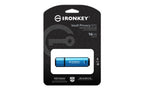 Kingston Technology IronKey Vault Privacy 50 USB flash drive 16 GB USB Type-C 3.2 Gen 1 (3.1 Gen 1) Black, Blue