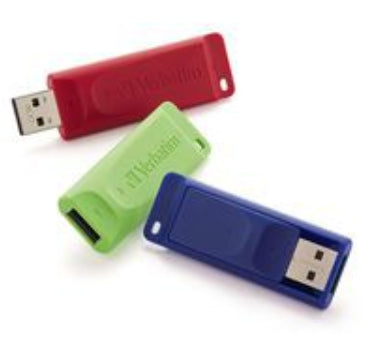 Verbatim 98703 USB flash drive 8 GB USB Type-A 2.0 Blue,Green,Red