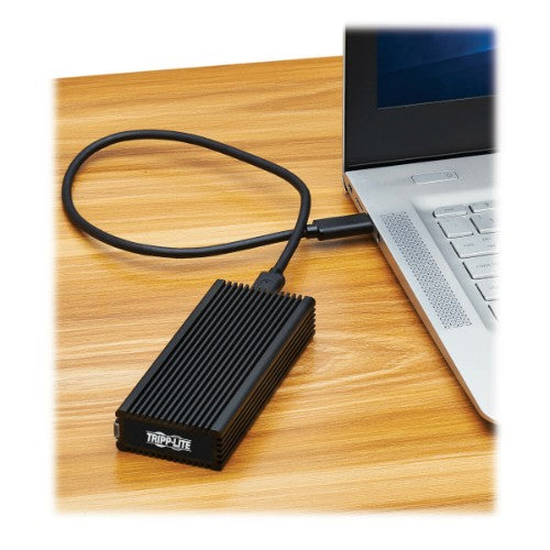 Tripp Lite U457-1M2-NVME-L storage drive enclosure SSD enclosure Black M.2