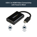 StarTech.com CDP2HDUCP USB graphics adapter 3840 x 2160 pixels Black