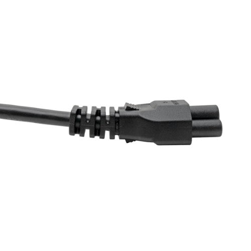 Tripp Lite P013-003 power cable Black 35.8" (0.91 m) NEMA 5-15P C5 coupler