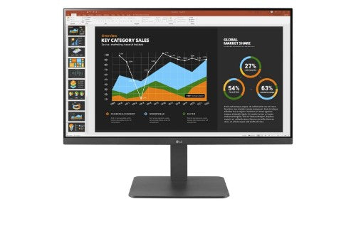 LG 27BR650B-C computer monitor 27" 1920 x 1080 pixels Full HD LED Gray