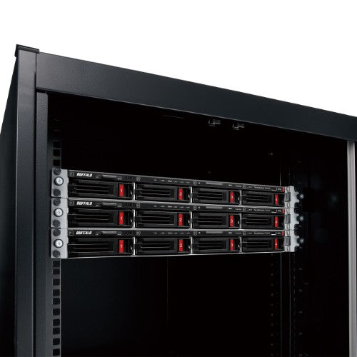 Buffalo TeraStation TS51220RH3204 NAS/storage server Rack (3U) Alpine AL524 16 GB DDR4 32 TB HDD Black
