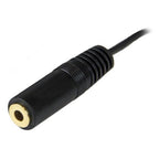 StarTech.com 12ft 3.5mm audio cable 145.7" (3.7 m) Black
