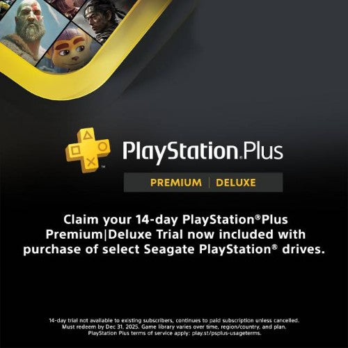 Seagate Game Drive for PS5 external hard drive 2 TB Micro-USB B 2.0/3.2 Gen 1 (3.1 Gen 1) White