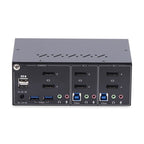 StarTech.com P2DD46A2-KVM-SWITCH KVM switch Black