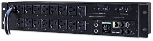 CyberPower PDU31003 power distribution unit (PDU) 16 AC outlet(s) 2U Black