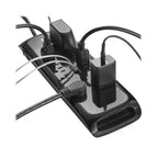 Tripp Lite TLP1008TEL surge protector Black 10 AC outlet(s) 120 V 94.5" (2.4 m)