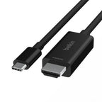 Belkin AVC012bt2MBK 78.7" (2 m) USB Type-C HDMI Black