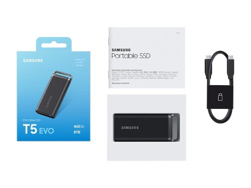 Samsung MU-PH8T0S 8 TB USB Type-C 3.2 Gen 1 (3.1 Gen 1) Black