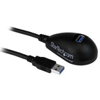 StarTech.com USB3SEXT5DKB USB cable USB 3.2 Gen 1 (3.1 Gen 1) 59.1" (1.5 m) USB A Black