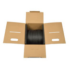 Tripp Lite N224-01K-BK networking cable Black 12000" (304.8 m) Cat6 U/UTP (UTP)