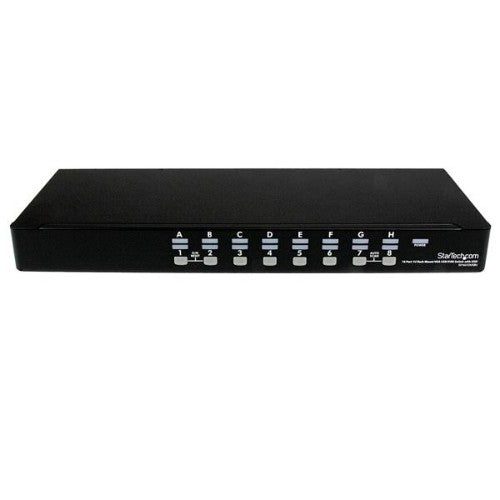 StarTech.com SV1631DUSBU KVM switch Rack mounting Black