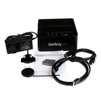 StarTech.com SDOCK2U33RE media duplicator HDD/SSD duplicator Black 1 copies