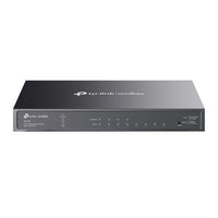 TP-Link Omada TL-SG2008P Managed L2/L2+ Gigabit Ethernet (10/100/1000) Power over Ethernet (PoE) Black