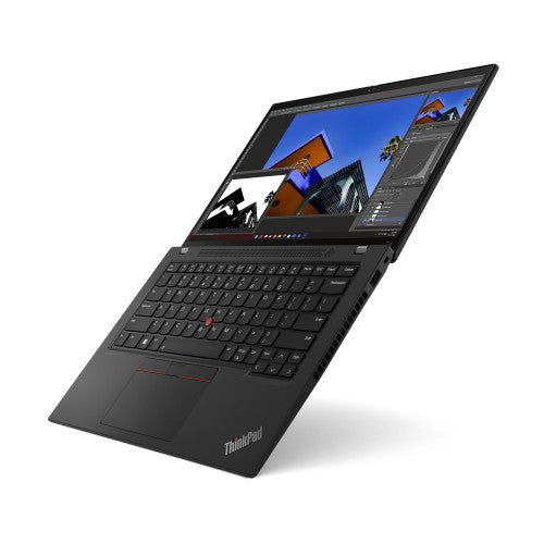 Lenovo ThinkPad T14 Gen 4 (Intel) Intel® Core™ i7 i7-1365U Laptop 14" Touchscreen WUXGA 16 GB DDR5-SDRAM 512 GB SSD Wi-Fi 6E (802.11ax) Windows 11 Pro French Black