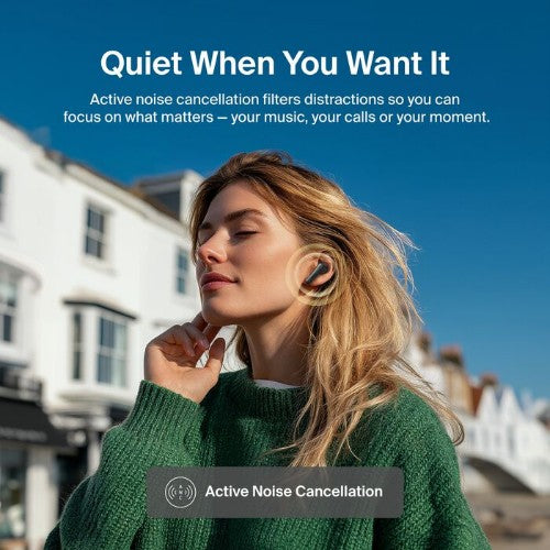 Belkin SoundForm Rhythm Headset Wired & Wireless In-ear Calls/Music USB Type-C Bluetooth Black