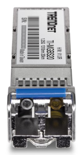 Trendnet TI-MGBS20 network transceiver module Fiber optic 1250 Mbit/s SFP 1310 nm