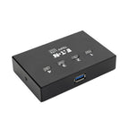Tripp Lite U359-004 interface hub USB 3.2 Gen 1 (3.1 Gen 1) Type-A 5000 Mbit/s Black