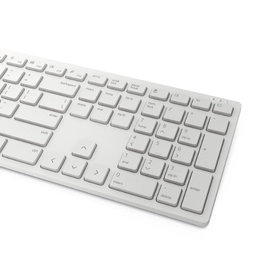 DELL KM5221W-WH keyboard Mouse included Office RF Wireless AZERTY French White
