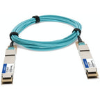 AddOn Networks AOC-D-D-400G-1M-AO InfiniBand/fibre optic cable 39.4" (1 m) QSFP-DD Blue