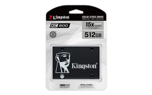 Kingston Technology 512G SSD KC600 SATA3 2.5"
