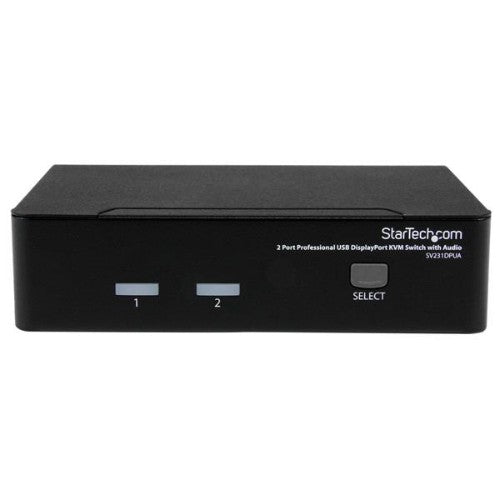 StarTech.com SV231DPUA KVM switch Black