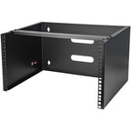 StarTech.com WALLMOUNT6 rack cabinet 6U Wall mounted rack Black