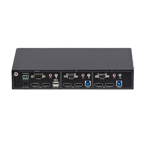 StarTech.com P2DD46A22-KVM-SWITCH KVM switch Black