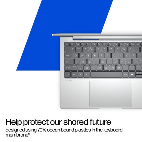 HP EliteBook 8 G1i 14 Next Gen AI PC Wolf Pro Security Edition Intel Core Ultra 5 228V Laptop 14" Touchscreen WUXGA 32 GB LPDDR5x-SDRAM 512 GB SSD Wi-Fi 7 (802.11be) Windows 11 Pro Silver