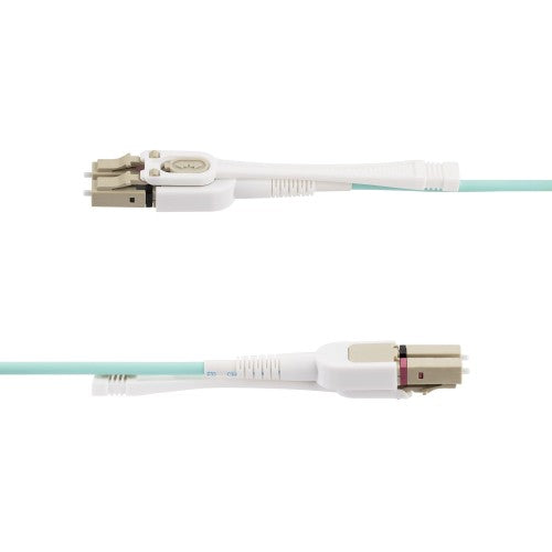 StarTech.com 450FBLCLC4PP InfiniBand/fibre optic cable 157.5" (4 m) LC LOMM Aqua color